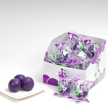 ぶどう味カリカリ梅