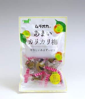 あまいカリカリ梅 (95g) 無着色／個包装